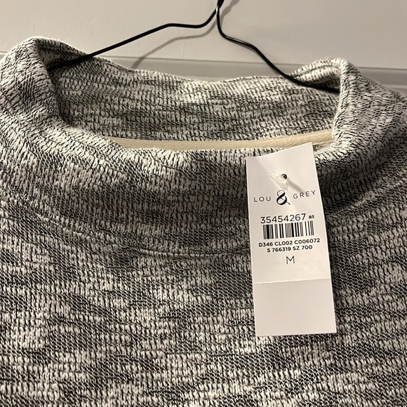 Loft Lou and Grey Mock Neck Sweater - Size M - Picture 2 of 4